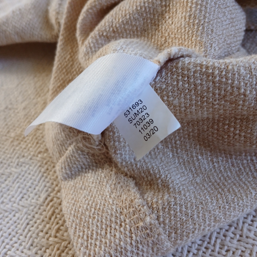 lou&grey ♡ long sleeve v neck top loft neutral minimalist pullover - Picture 6 of 7